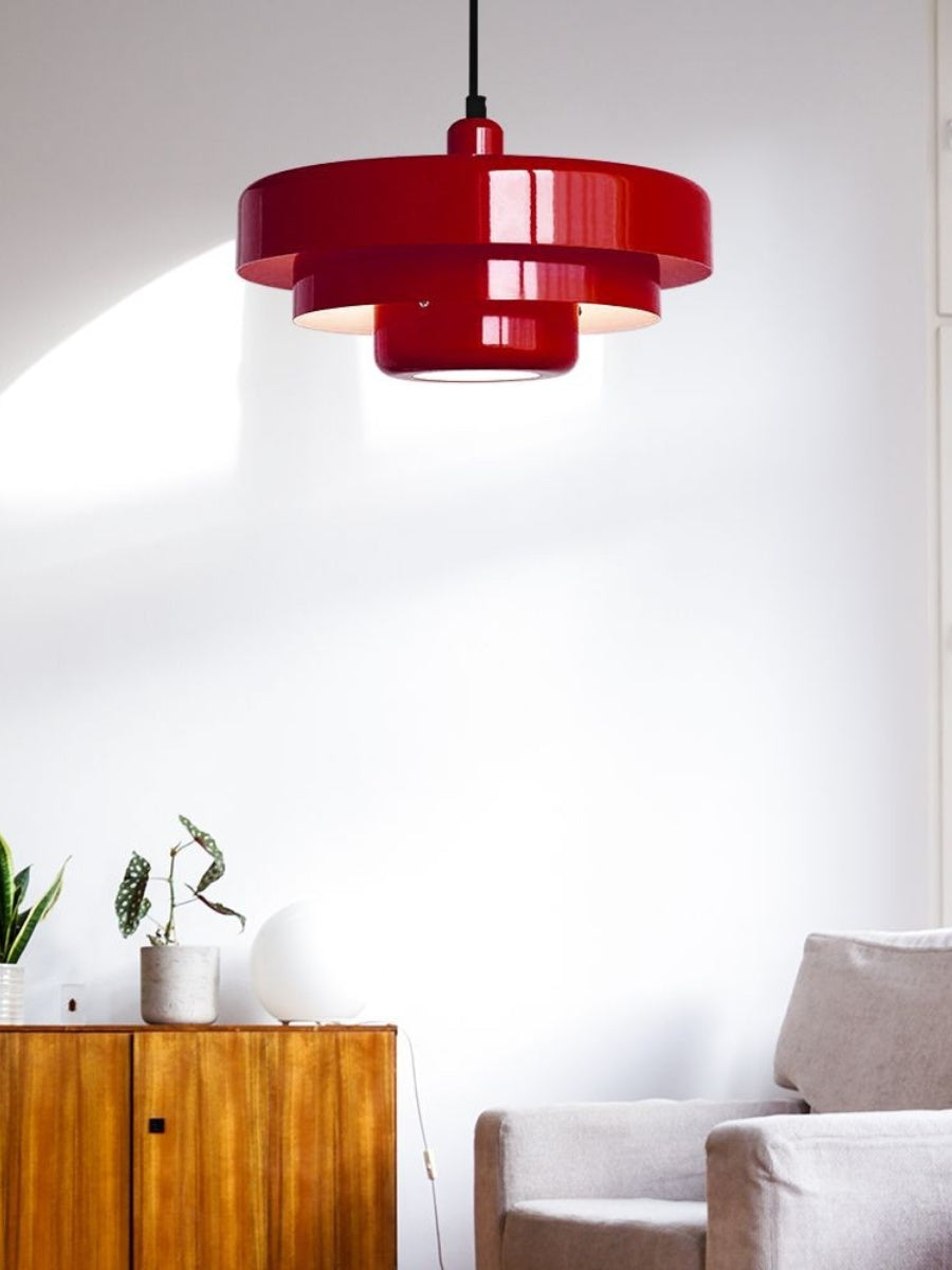 Creative Colorful Three-Layer Cake Pendant Light