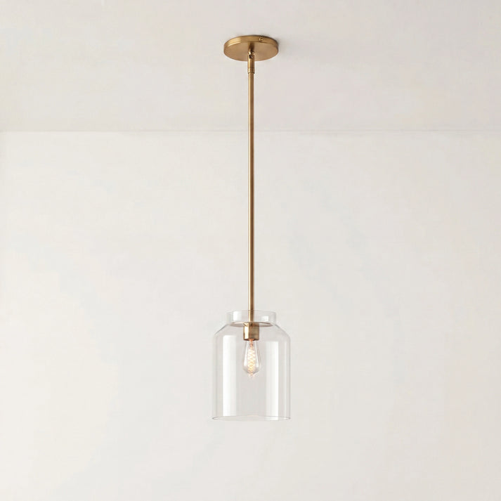 Minimalist Bell Jar Pendant Light - Nordic Morandi Pendant Light