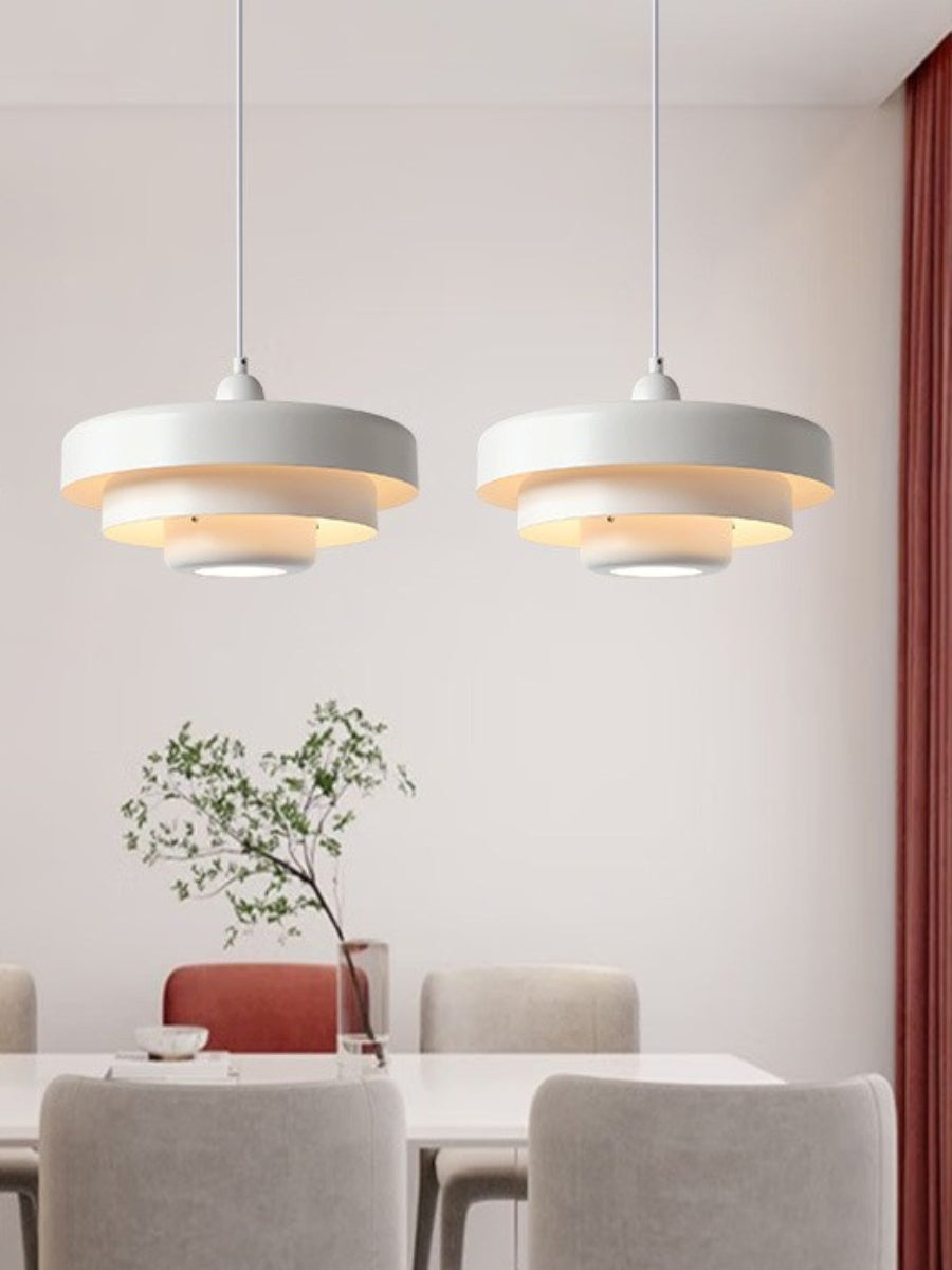 Creative Colorful Three-Layer Cake Pendant Light