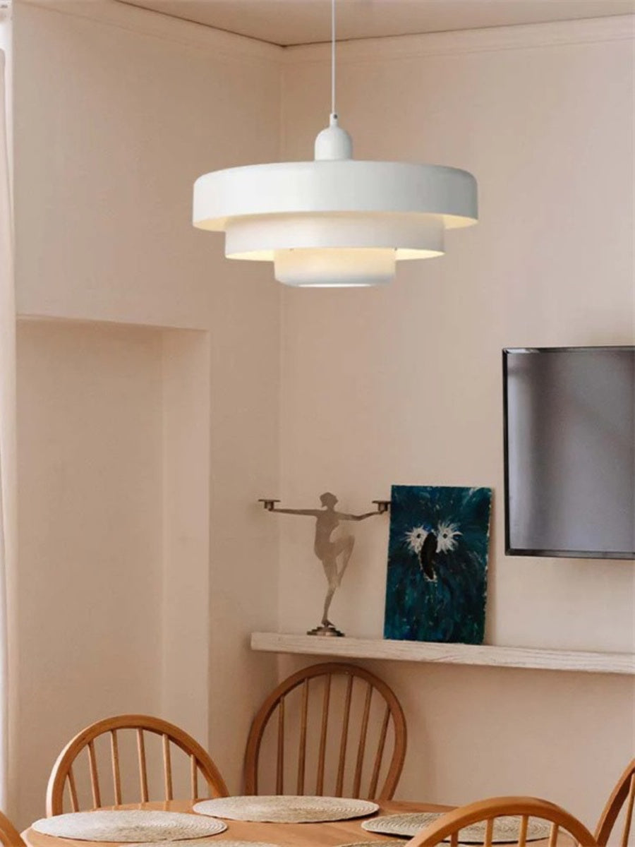 Creative Colorful Three-Layer Cake Pendant Light