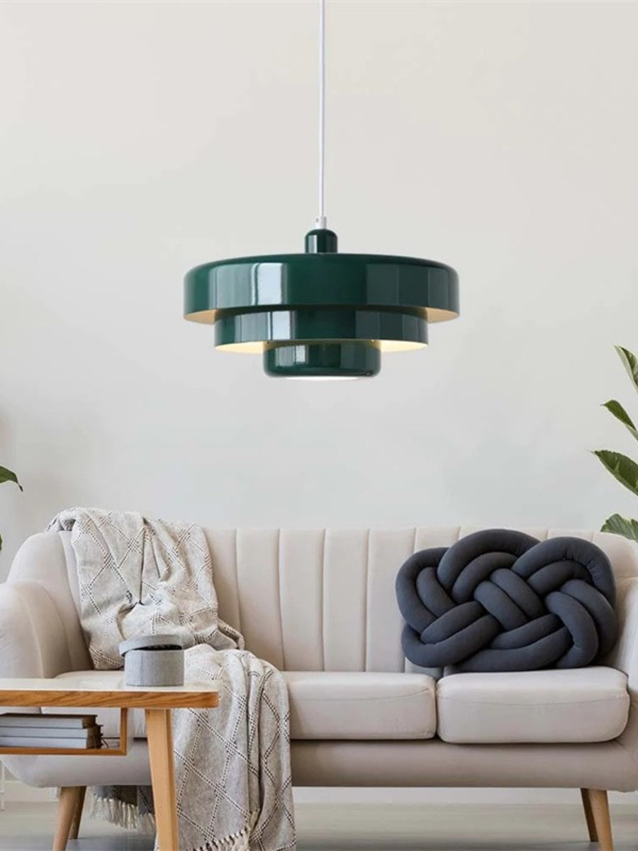 Creative Colorful Three-Layer Cake Pendant Light