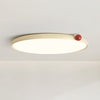 Cream Style Disc Ultra-thin Ceiling Lamp