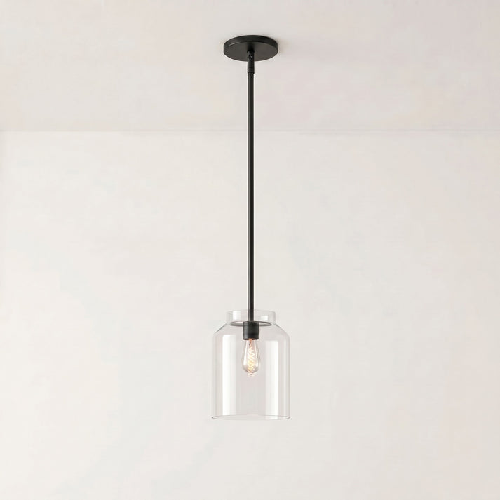 Minimalist Bell Jar Pendant Light - Nordic Morandi Pendant Light