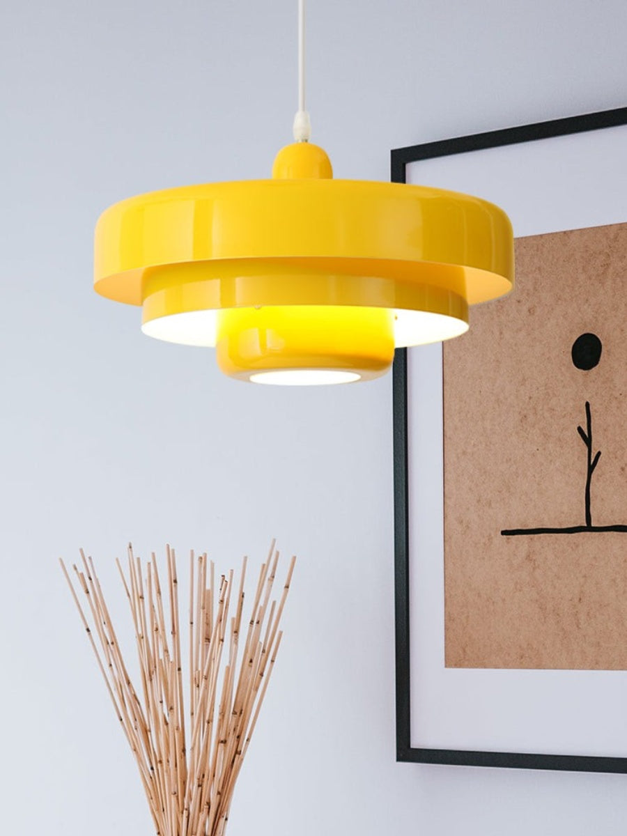 Creative Colorful Three-Layer Cake Pendant Light