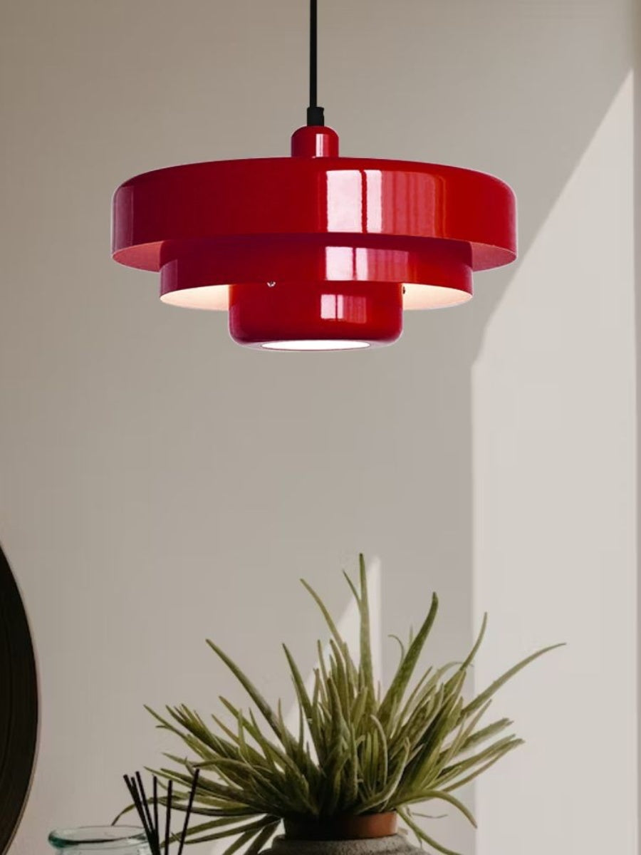 Creative Colorful Three-Layer Cake Pendant Light