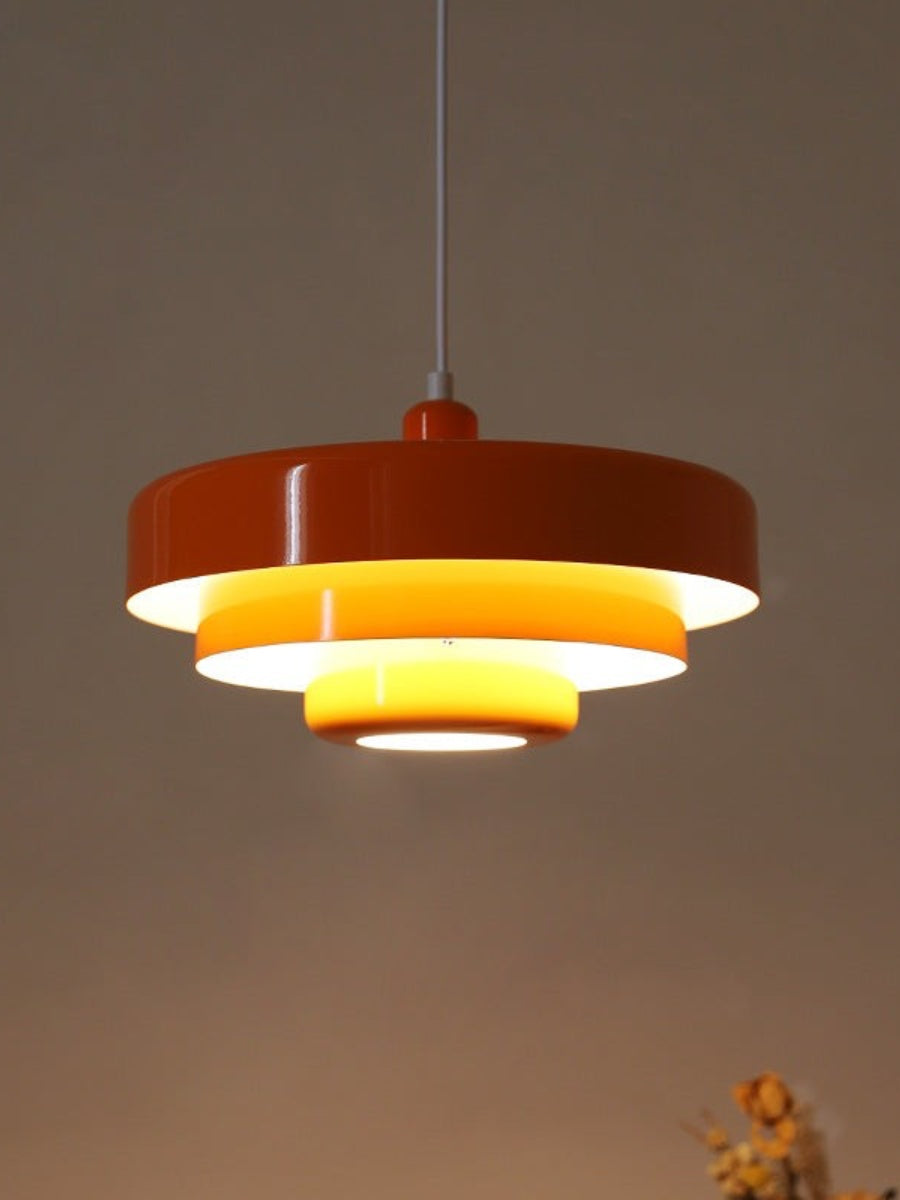 Creative Colorful Three-Layer Cake Pendant Light
