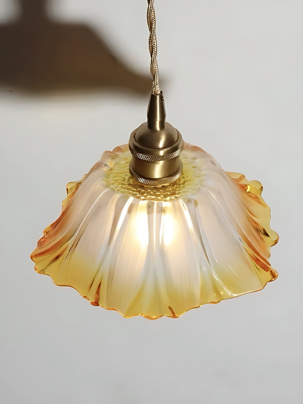 Nordic Flower Glass Pendant Light for Living Room