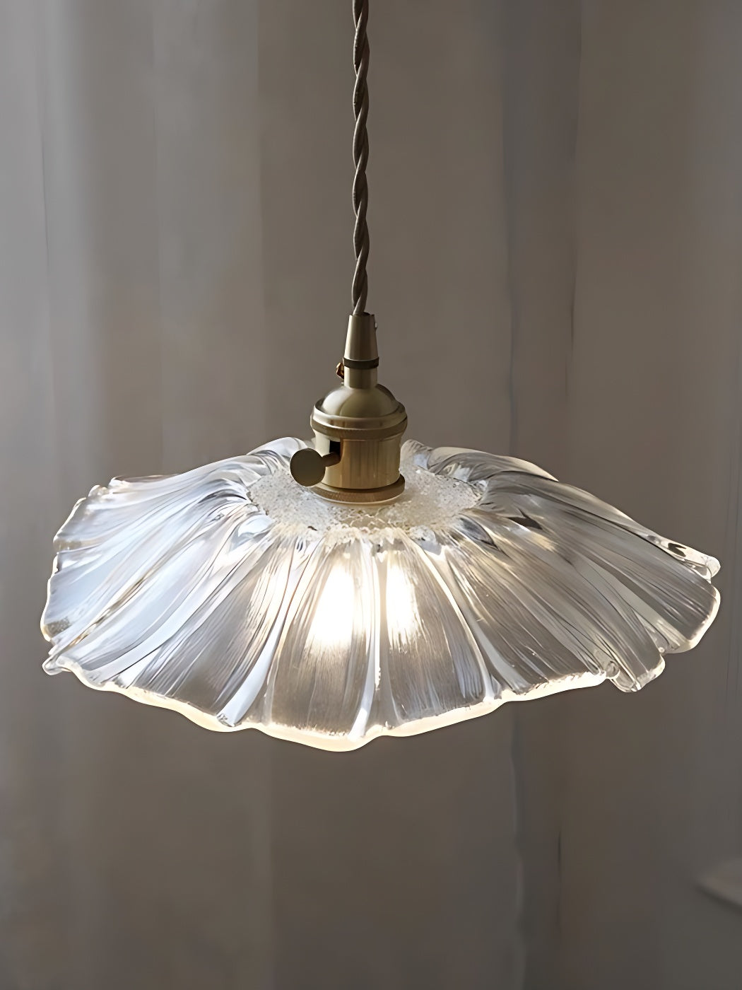 Nordic Flower Glass Pendant Light for Living Room