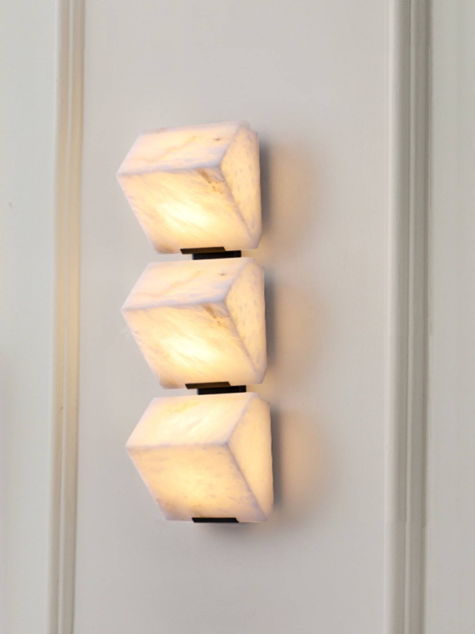 Modern Alabaster Staircase Wall Lamp