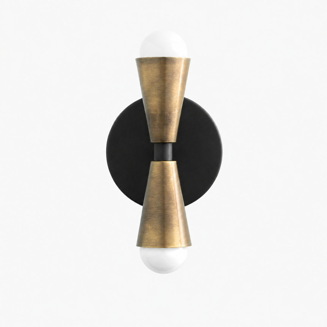 Pyralis Cone Linear Statement Wall Sconce - Modern Two Light Fixture