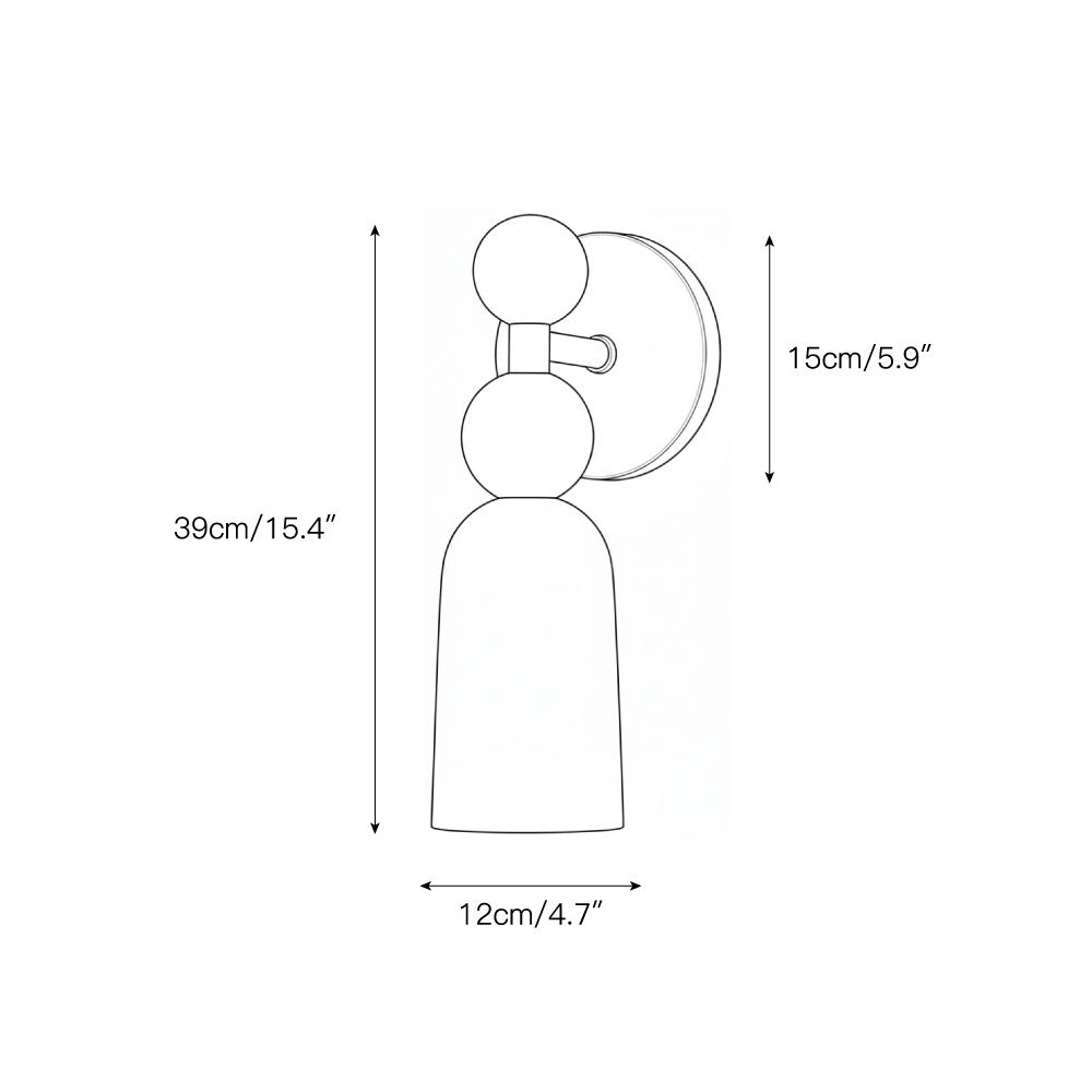 Minimalist Wall Lamp Modern Linear Sconce Light for Bedroom Hallway