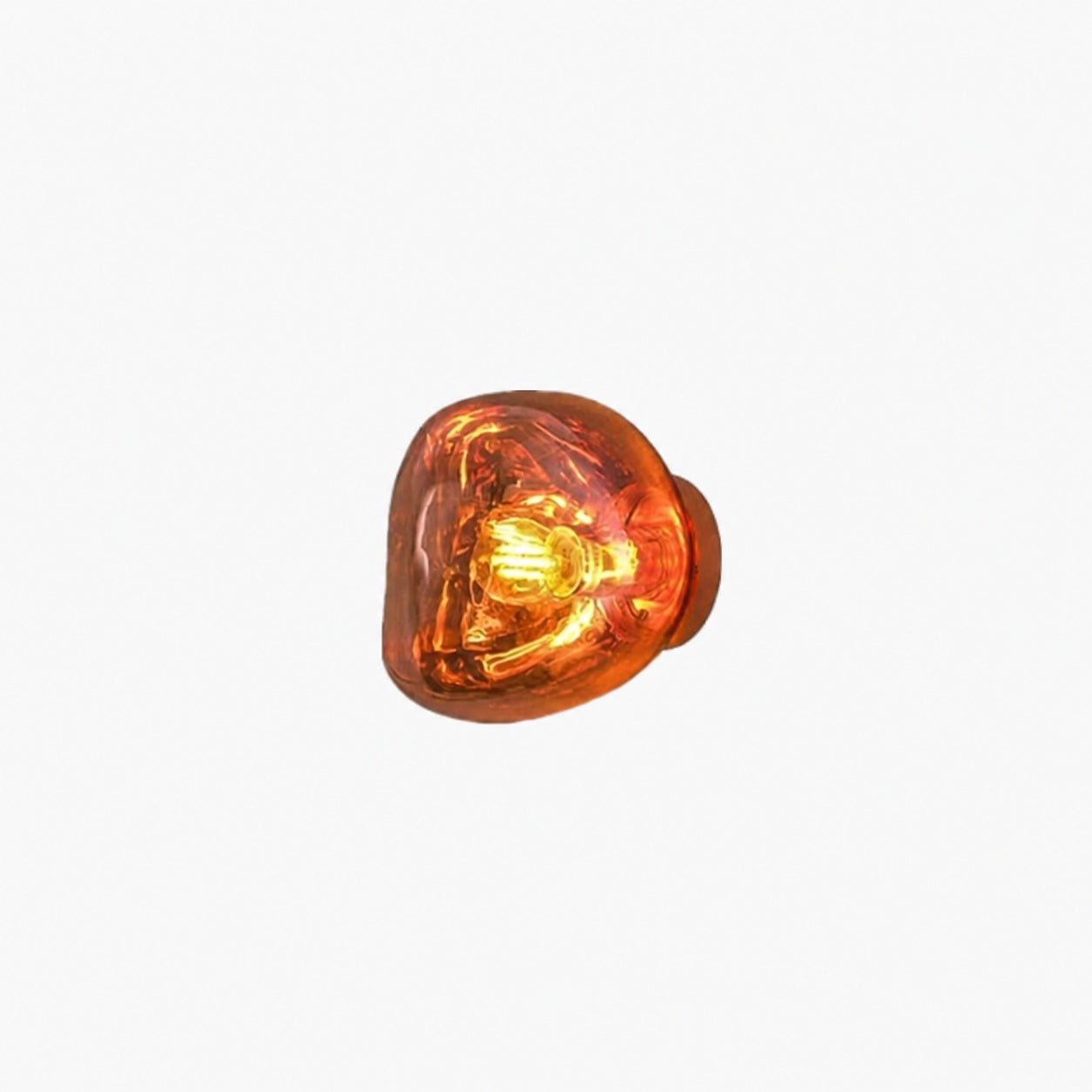 Glyador Modern Effect Wall Sconce Organic Surface Light for Living Room N27