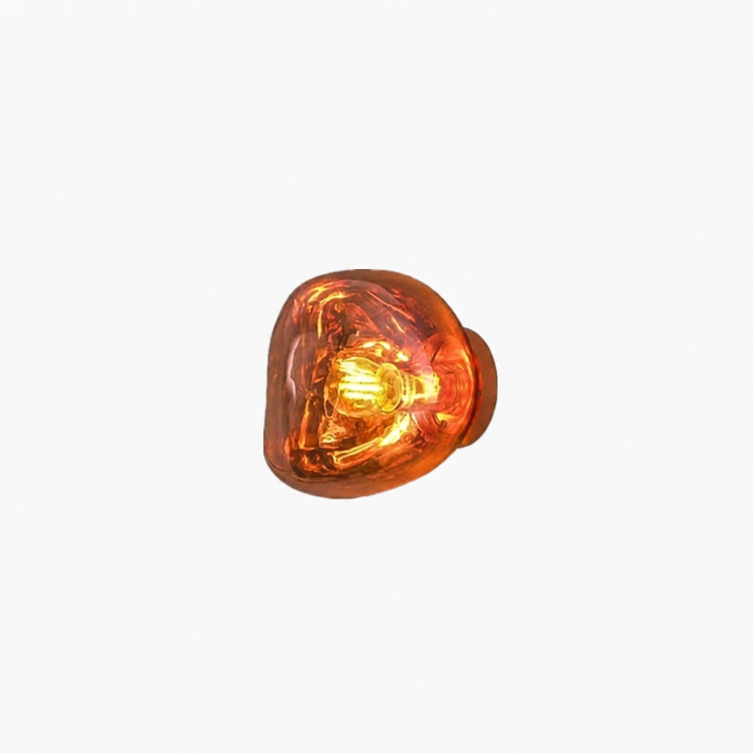 Glyador Modern Effect Wall Sconce Organic Surface Light for Living Room N27