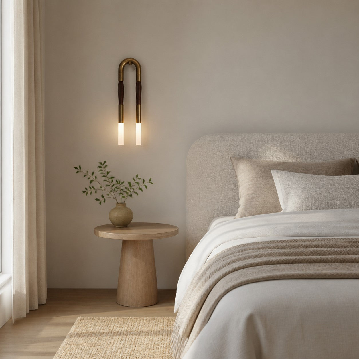 Double Head Antonia Sconce