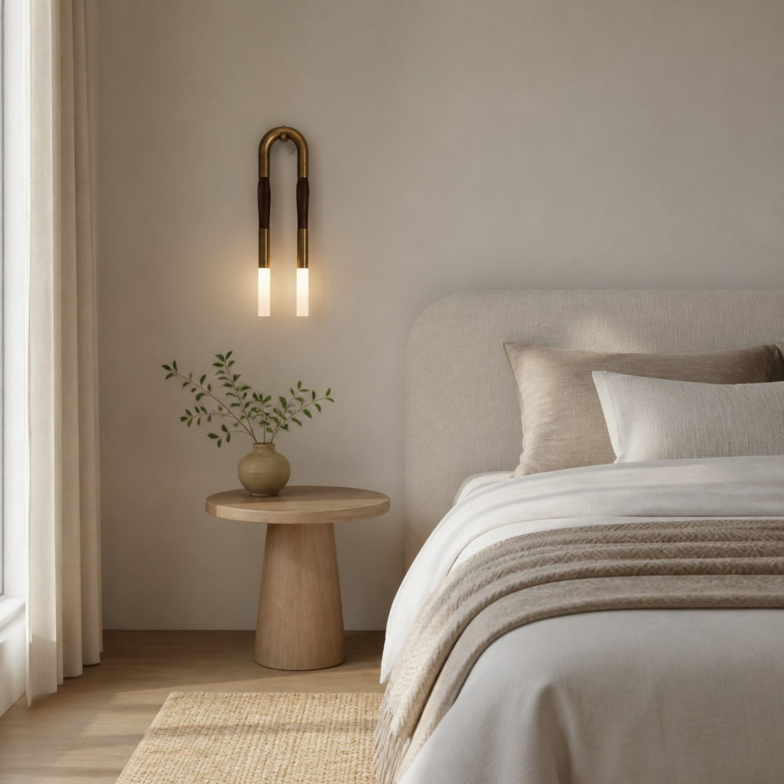 Double Head Antonia Sconce