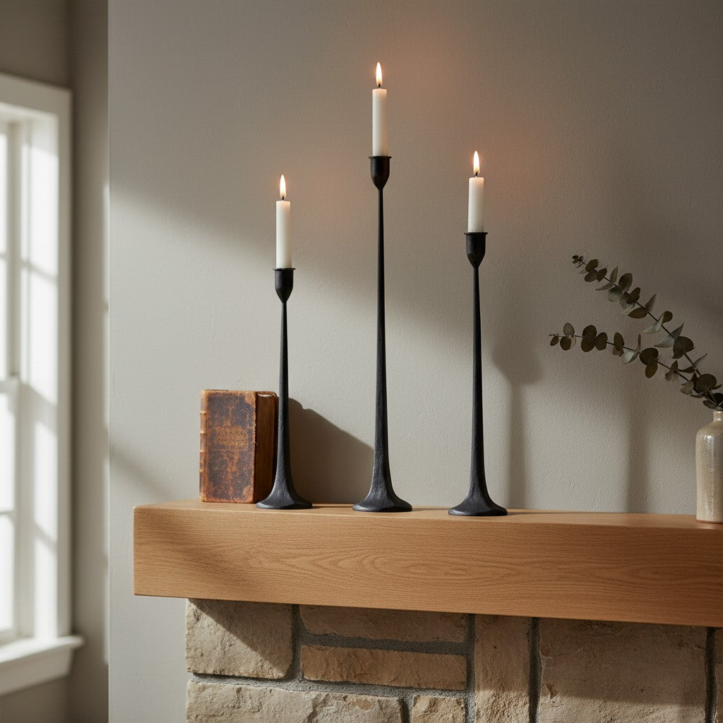 Tegna Modern Tall Candle Stands - Elegant Home Décor for Dining