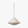 Zalen Collapsible Fabric Shade - Handcrafted Woven Pendant Light for Dining Room and Entryway Ambiance