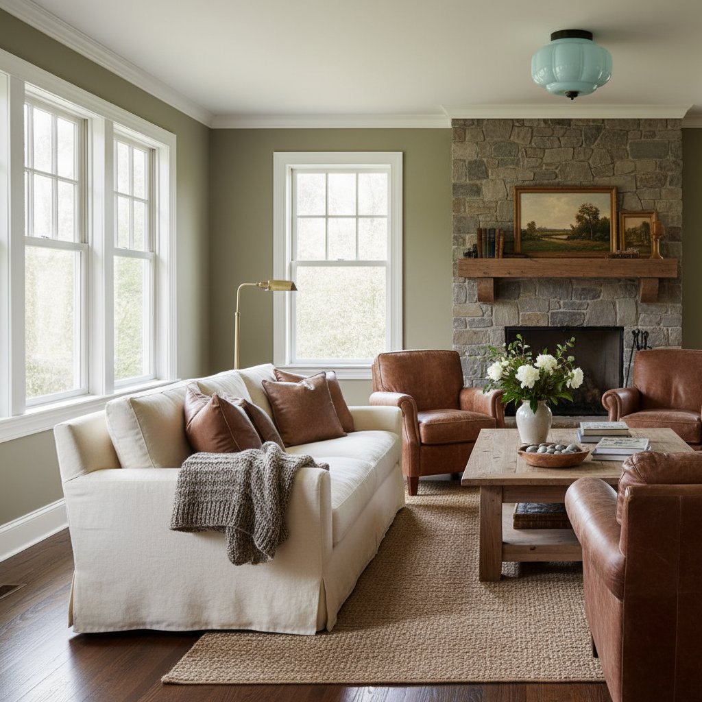 Vintage Eloise Milk Glass Flush Mount Ceiling Light - Vintage Charm Soft Glow