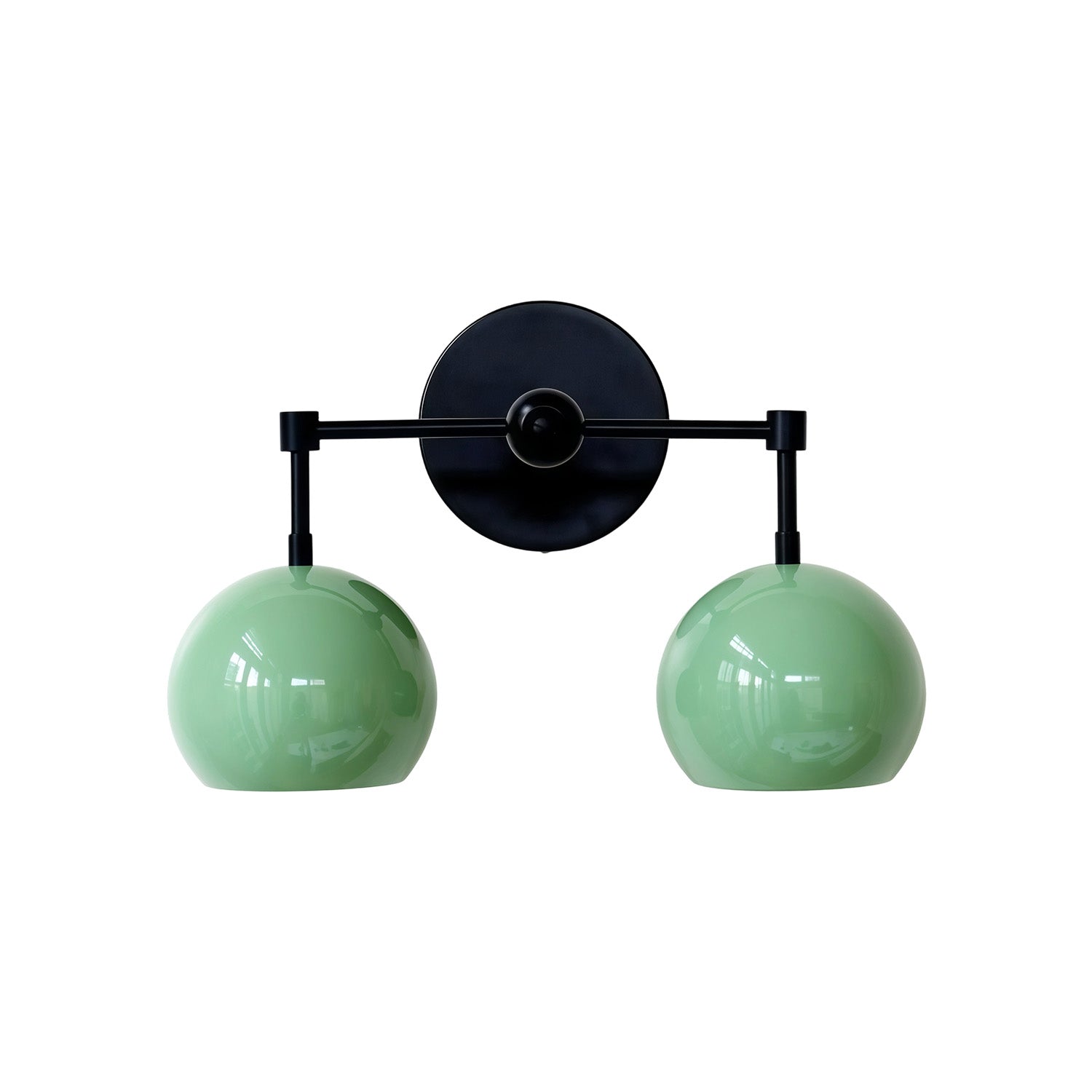 Spring Green Shades Sconce - Double Bubble Pop Vanity Wall Light