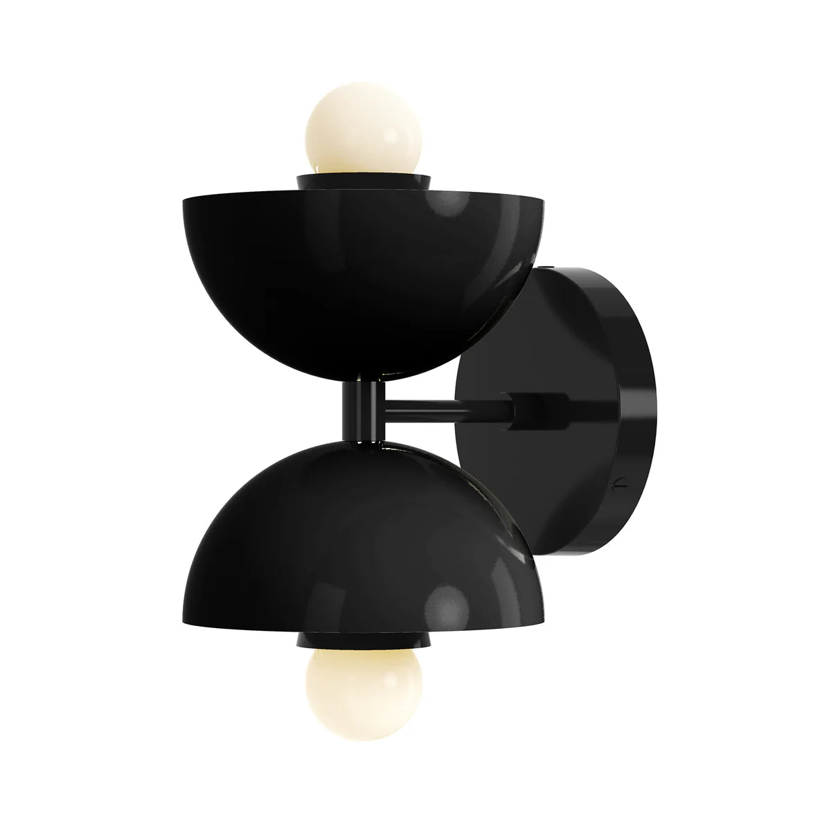 Colorful Double Head Bathroom Wall Lamp – Mid-Century Metal Vanity Sconce