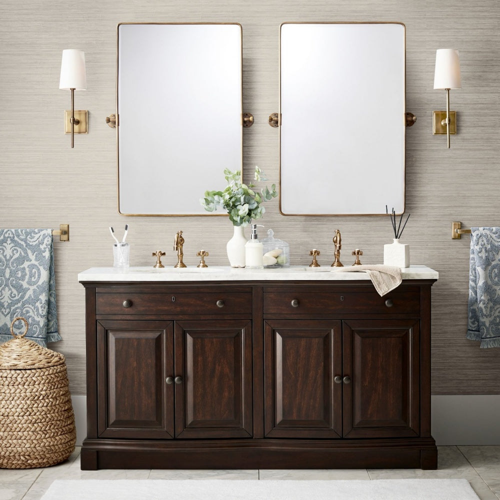 Derlina White Linen Shades Wall Lamp – Retro Metal Multi-Head Lighting Fixture