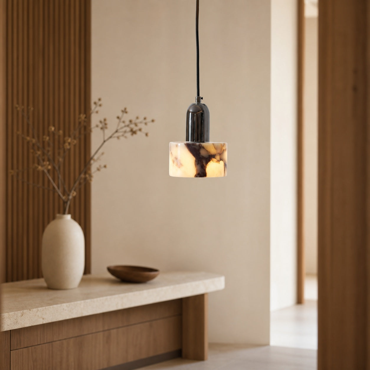 Dekum Marble Pendant Lamp