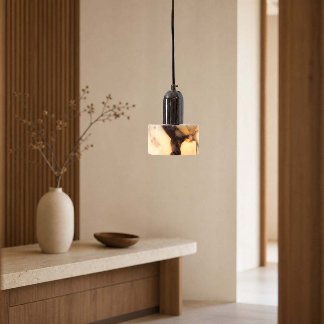 Dekum Marble Pendant Lamp