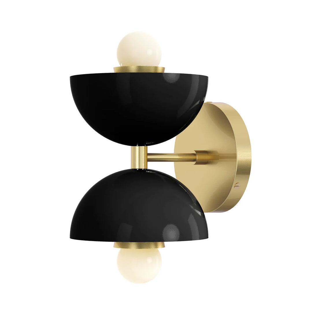 Colorful Double Head Bathroom Wall Lamp – Mid-Century Metal Vanity Sconce