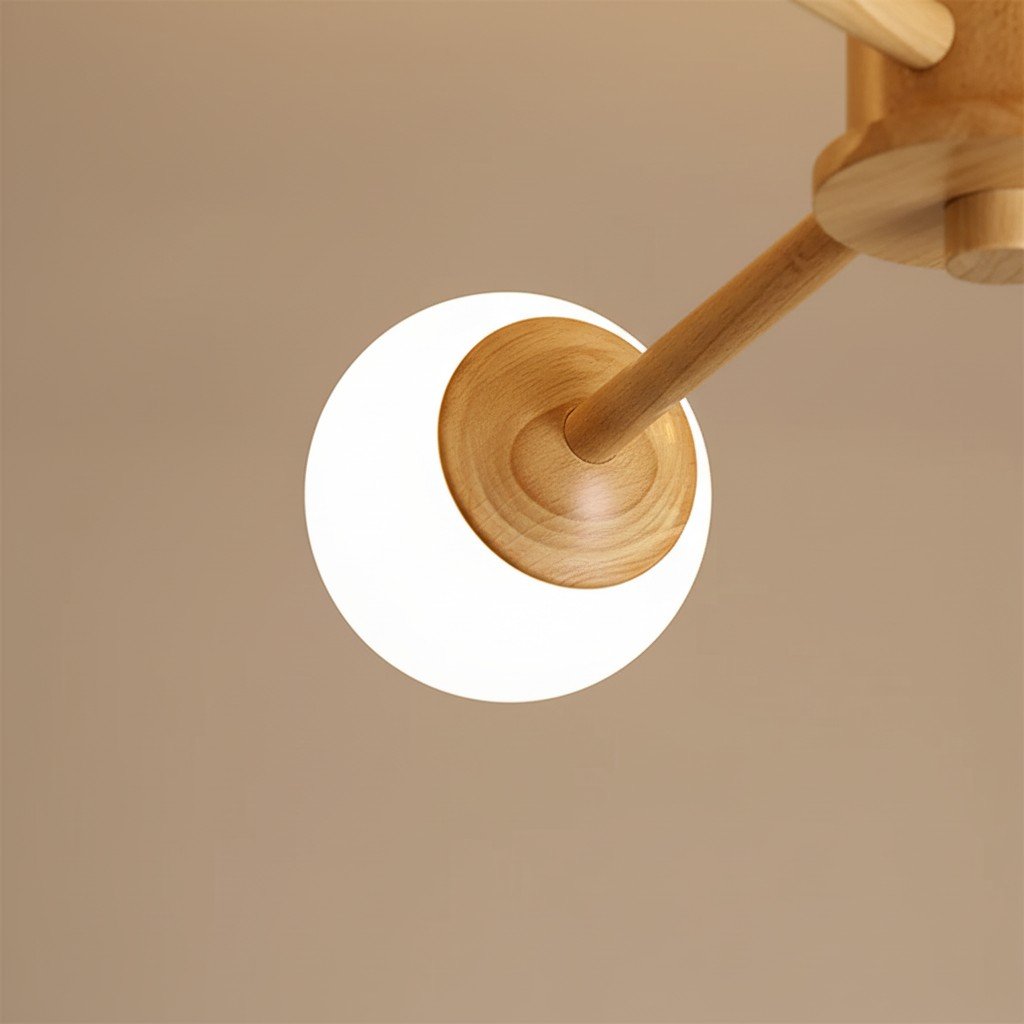 Orrise Molecular Design Ceiling Lamp - Artistic Branch Lighting Chandelier for Home Spaces