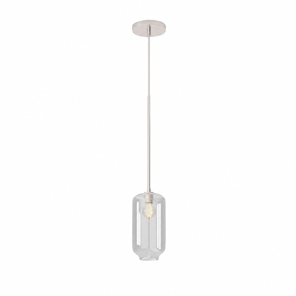 Lumivelle Pebble Pendant Light - Adjustable Glass Shade - Modern Lighting