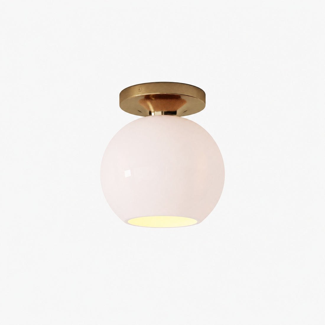 Selvion Modern Globe Pendant Light - Damp-Rated Bathroom Lighting - Luxe Glass Shade