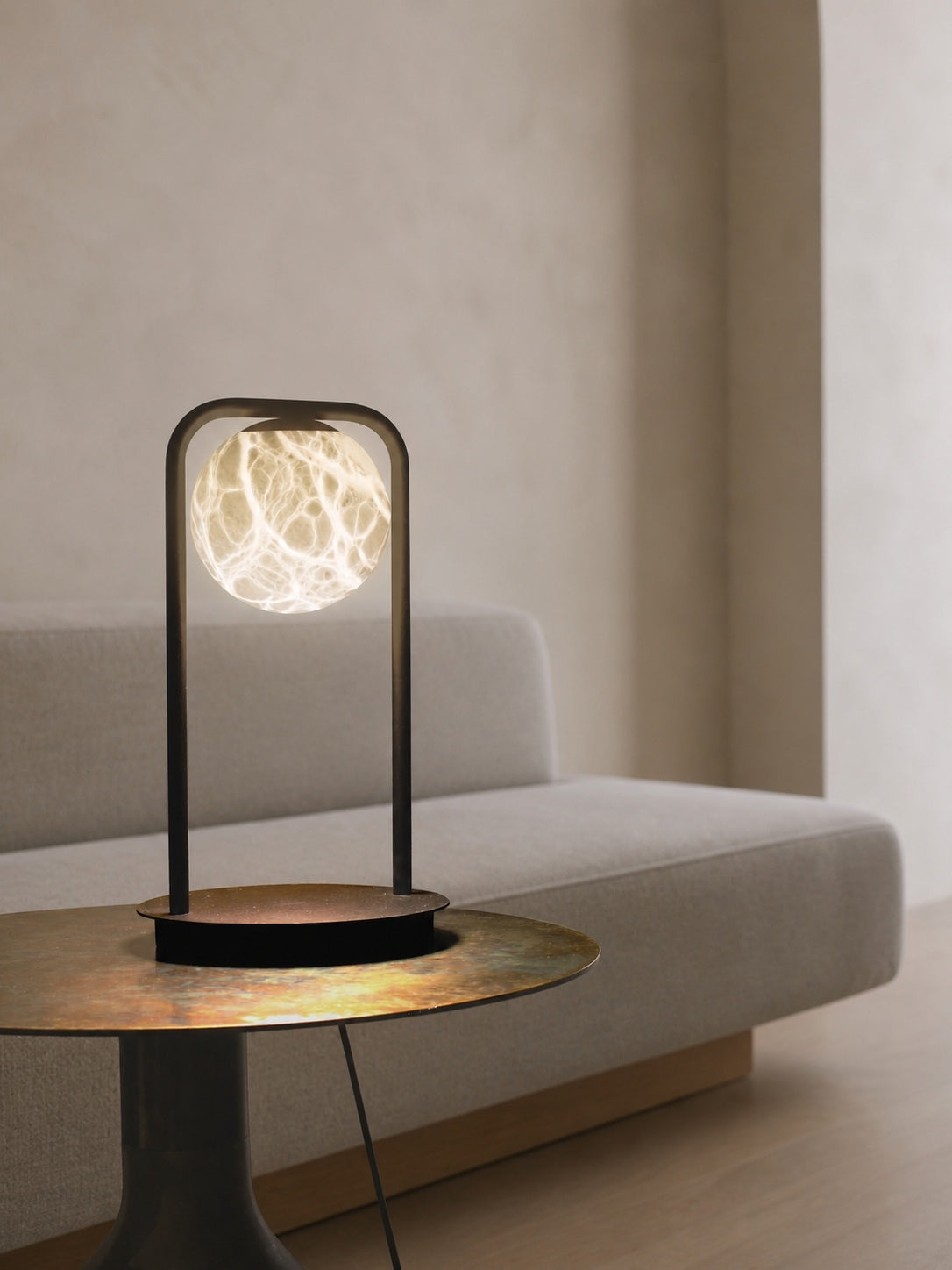 Tribeca Alabaster Table Lamp