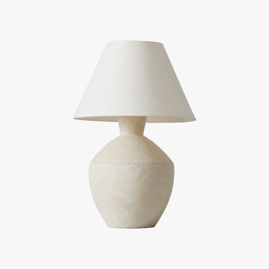 Ceruna Modern Ceramic Table Lamp – Sculptural Body Clean Finish for Entryway and Lounge