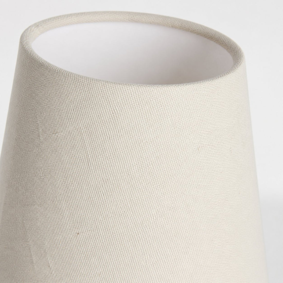 Cordove Three-Tapered Shade Floor Lamp – Modern minimalist Metal Fabric Light for Living Room