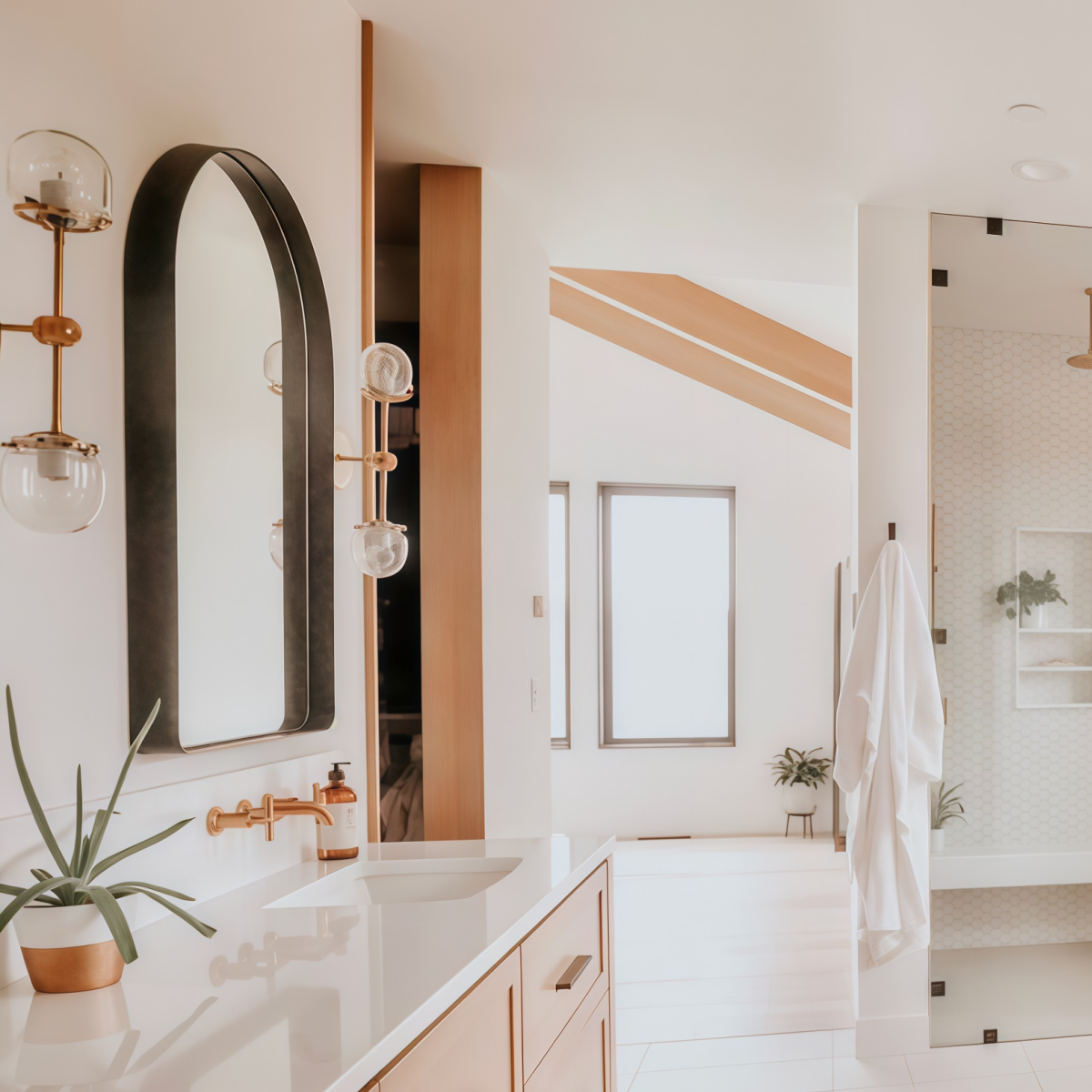 Double Head Sconce - Bubble Pop Vanity Glass Wall Light