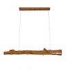 Wood Color Resin Linear Branch Pendant Light