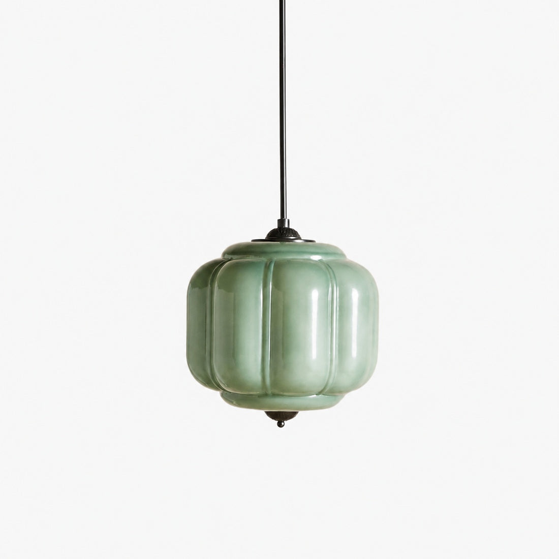 Eloise Vintage Glass Chandelier - Milk Glass Home Accent