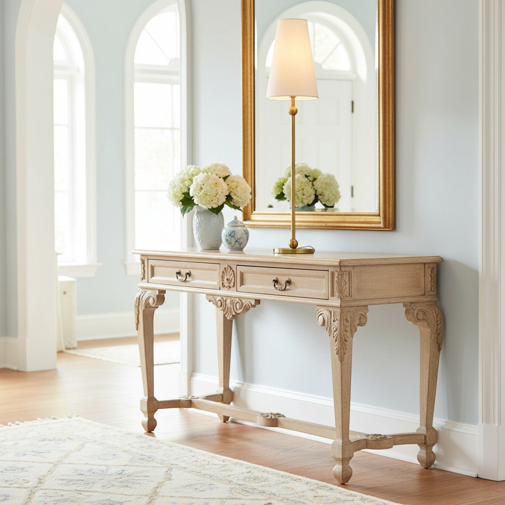 Serena Iron Table Lamp – Clean Lines and a Soft Linen Shade for Home Office or Bedside