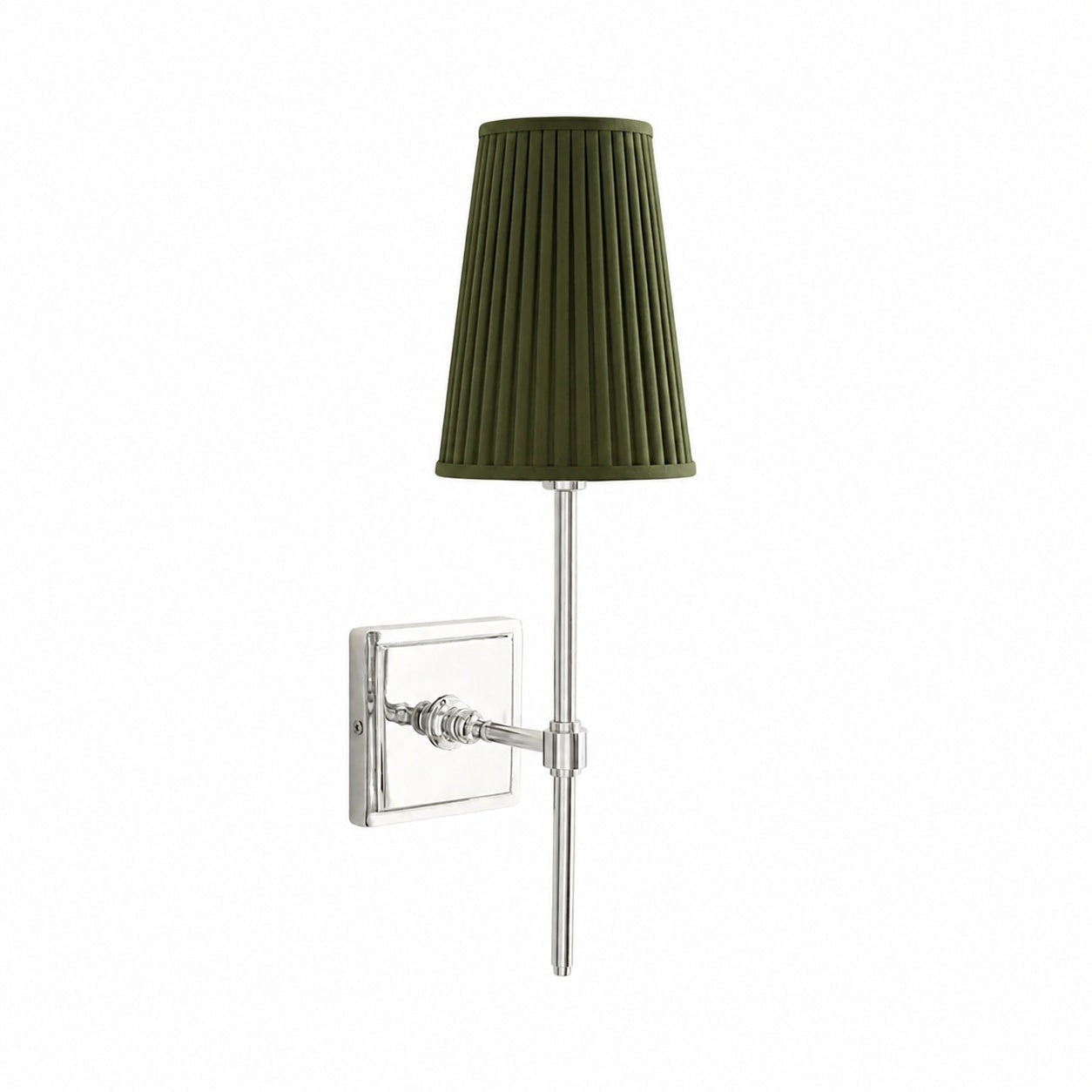 Derlina White Linen Shades Wall Lamp – Retro Metal Multi-Head Lighting Fixture