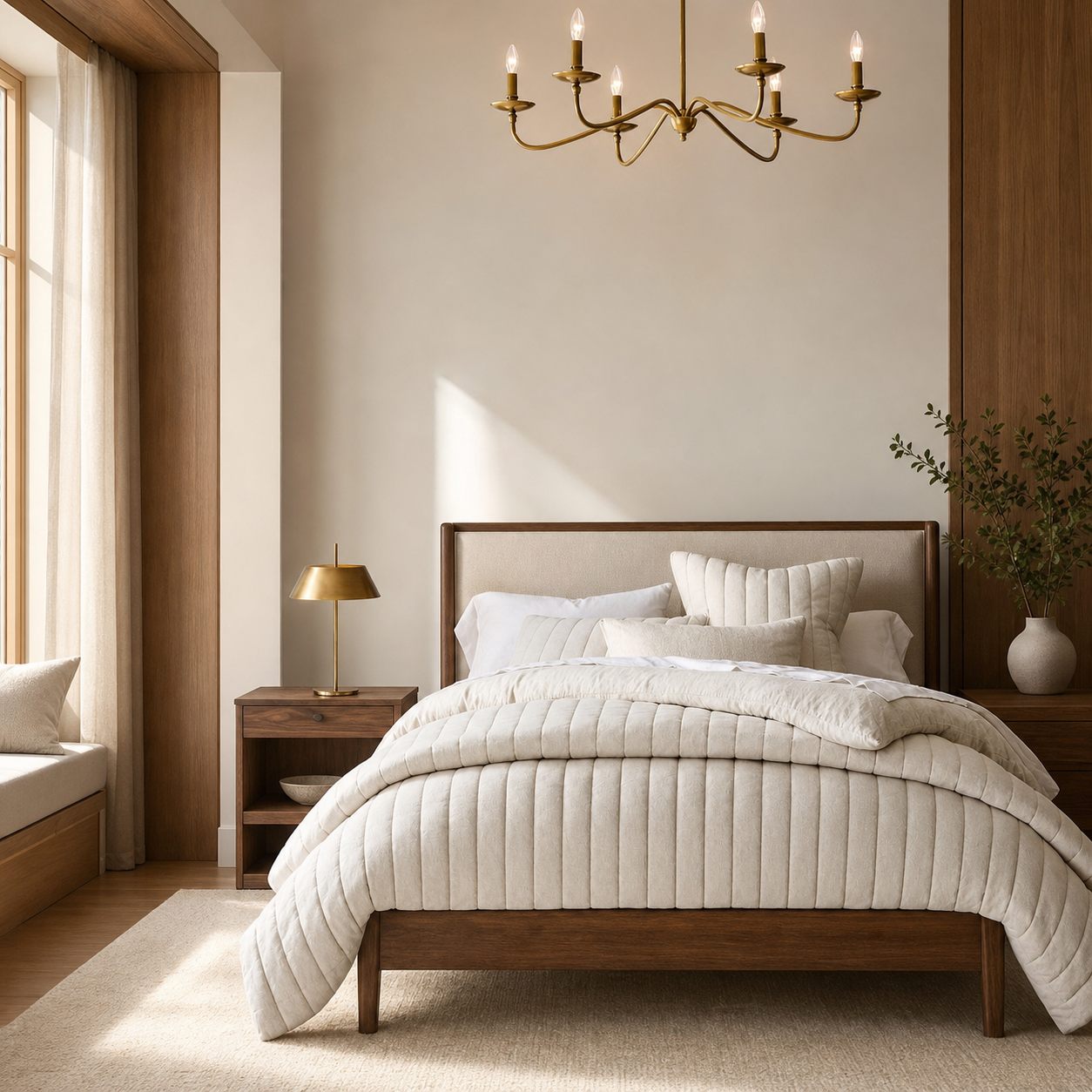 Rowan Timeless Iron Candle Design Chandelier - Industrial Interior Lighting For Bedroom