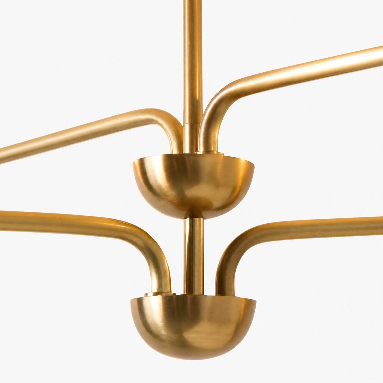 Lutal Bronze Chandelier - Modern Design with Monochromatic Finish