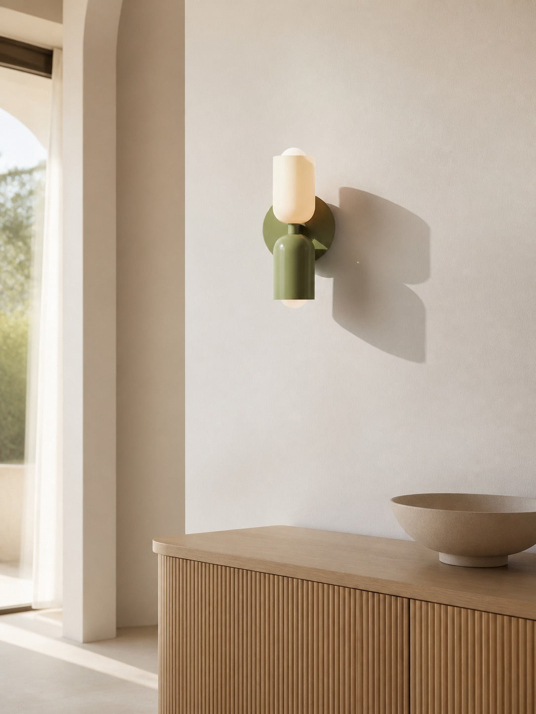 Symra Minimalist Nordic Wall Sconce - Dual‑Direction Modern Wall Light for Indoor Spaces N47