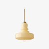 Glimora Decorative Pendant Lamp - Vintage Glass and Metal Pendant for Living Areas