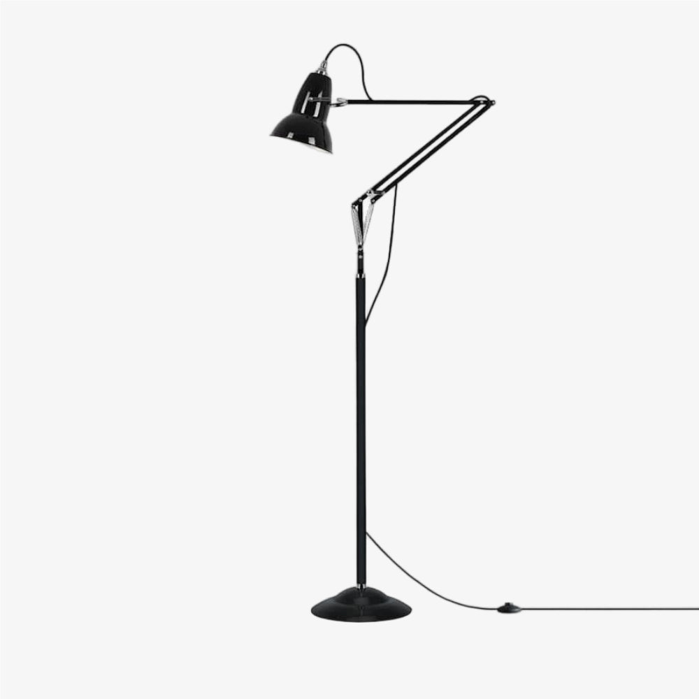 Original 1227 Classic Adjustable Floor Lamp with Slim Lines for Reading Areas