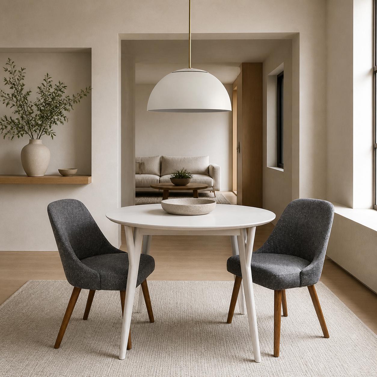 Parvion Modern Adjustable Sculptural Metal Pendant Light