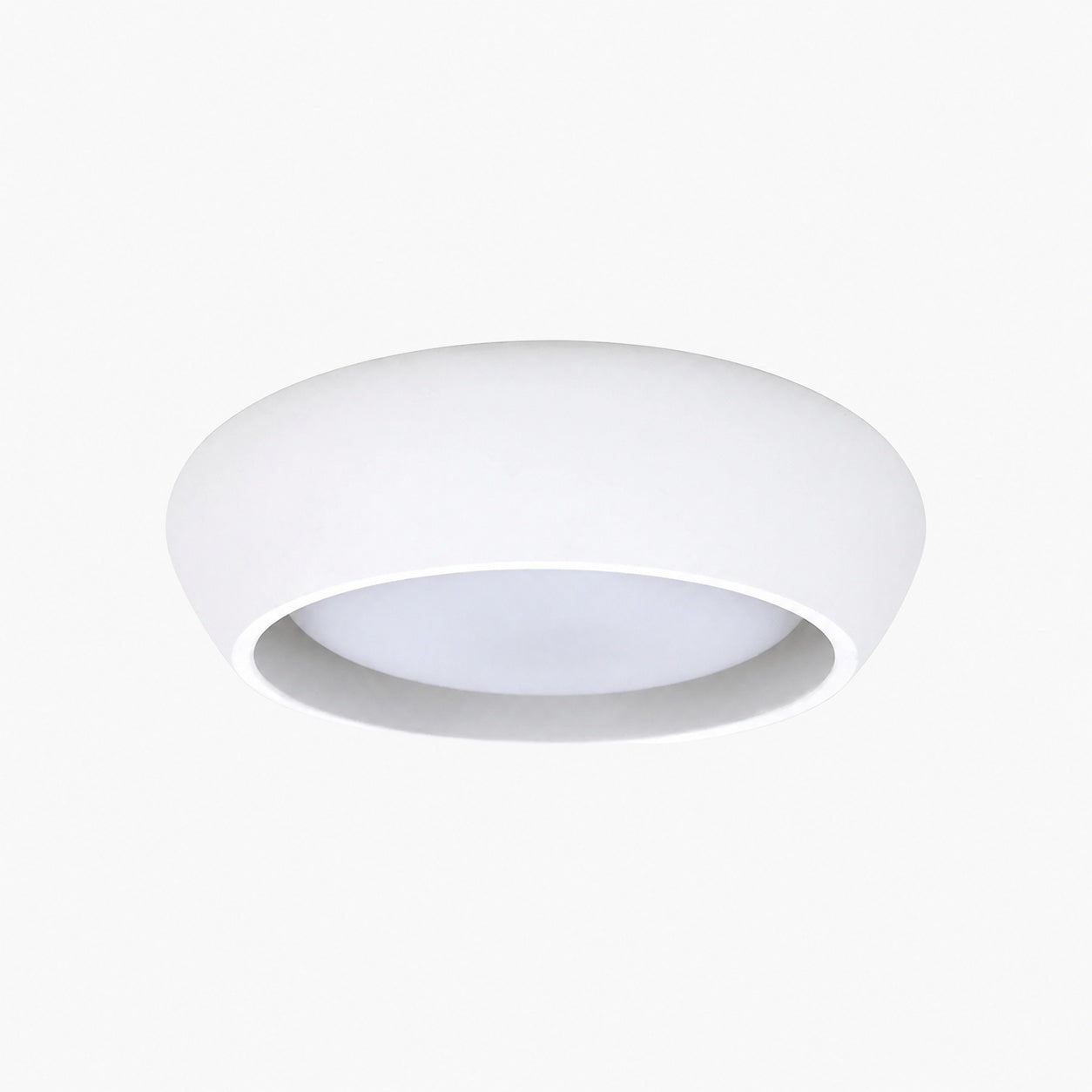 Monocem Minimalist Concrete Ceiling Fixture – Stylish Flush Mount Light for Living Room