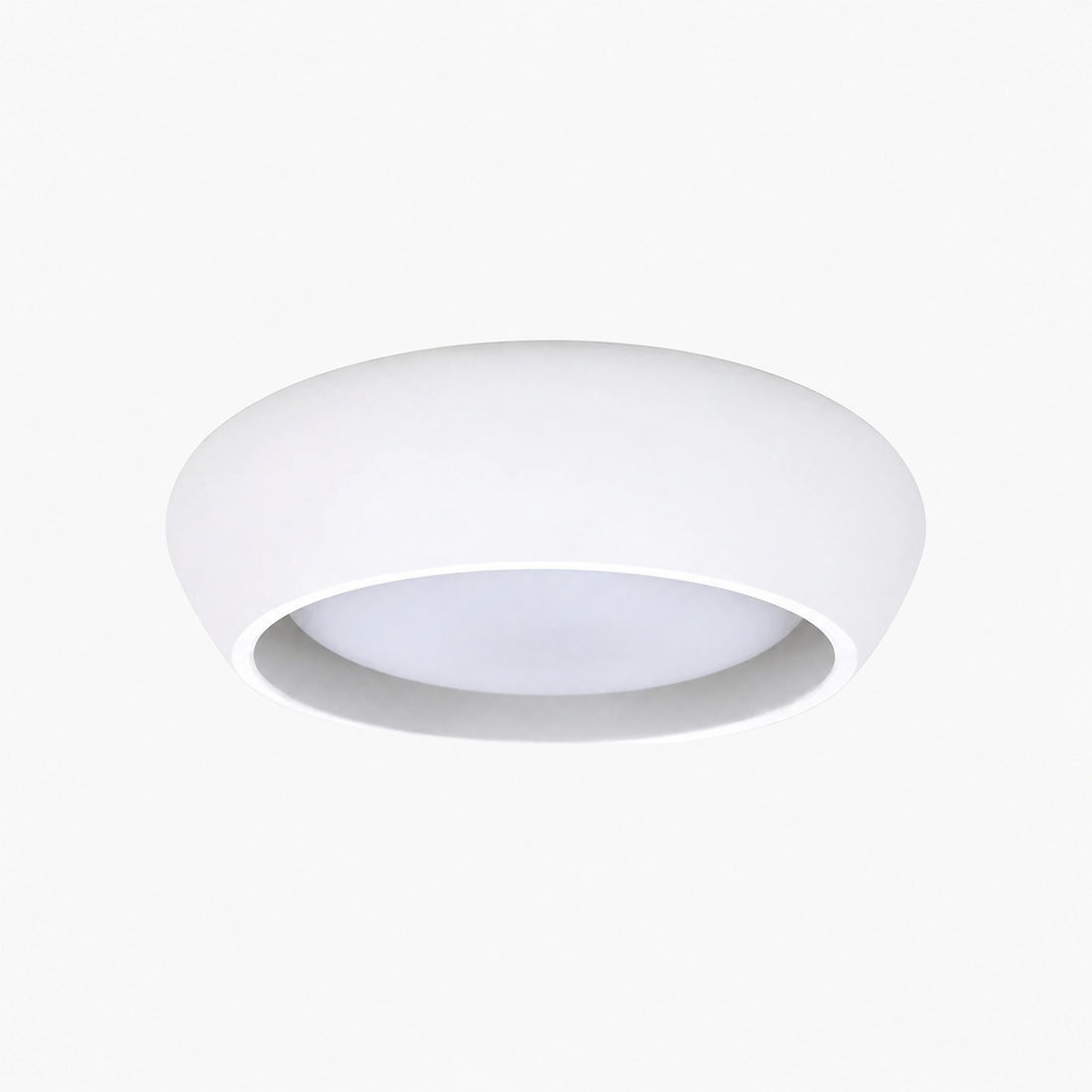 Monocem Minimalist Concrete Ceiling Fixture – Stylish Flush Mount Light for Living Room