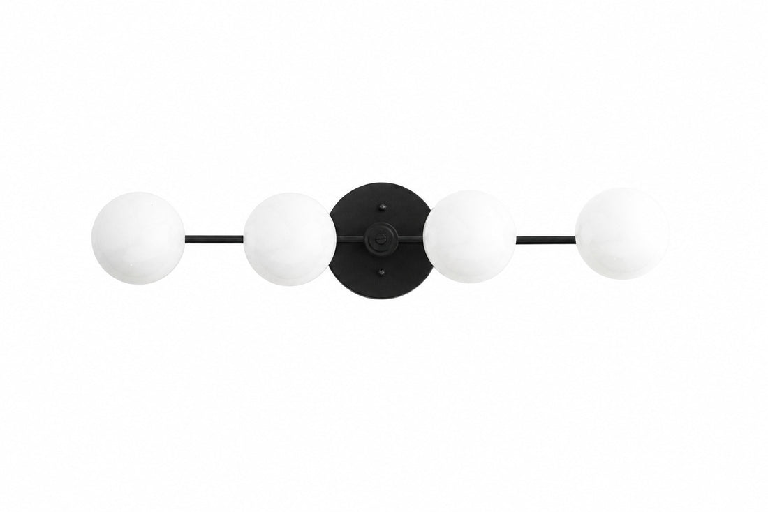 Glorica Glass Long Vanity Light - Modern Minimalist Wall Sconce Design