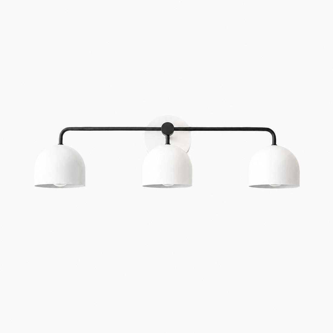 Metio Dome Farmhouse Vanity Wall Light Colorful Metal Sconce