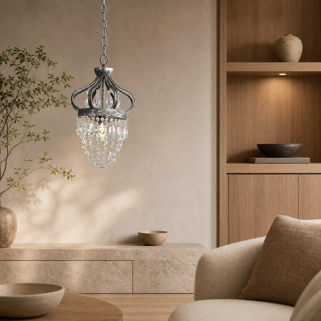 Abella Tear Drop Chandelier